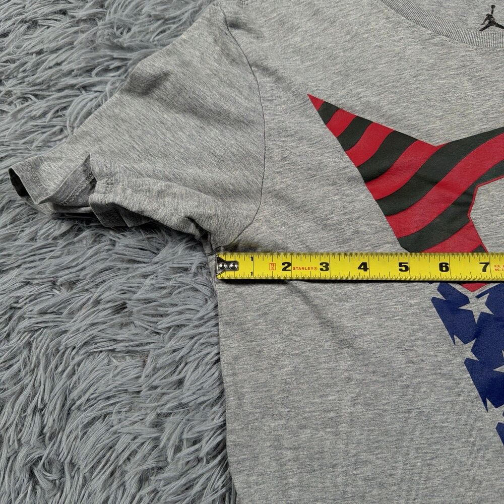 Jordan Nike Shirt Small Gray Olympic Tinker Alternate Retro USA Pullover Mens - Picture 9 of 16